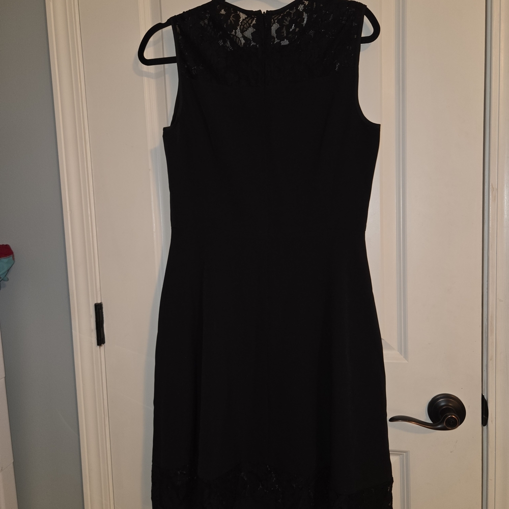 Elegant Black Lace Dress